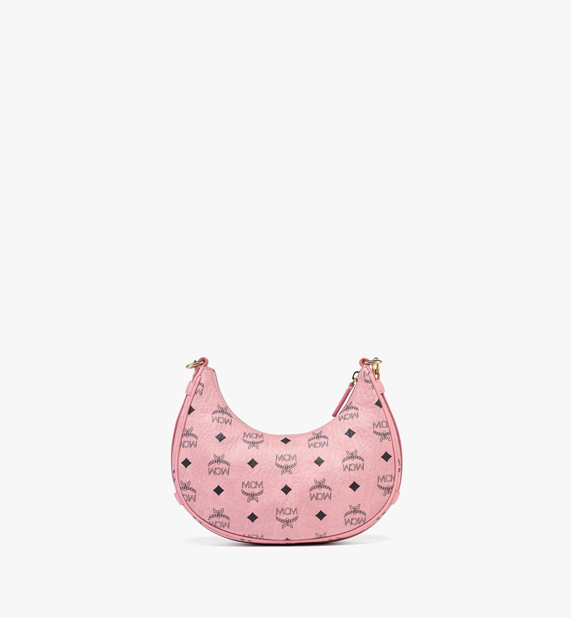 MCM Aren Crescent Hobo Bag in Visetos  MWHFATA02PZ001 Alternate View 3