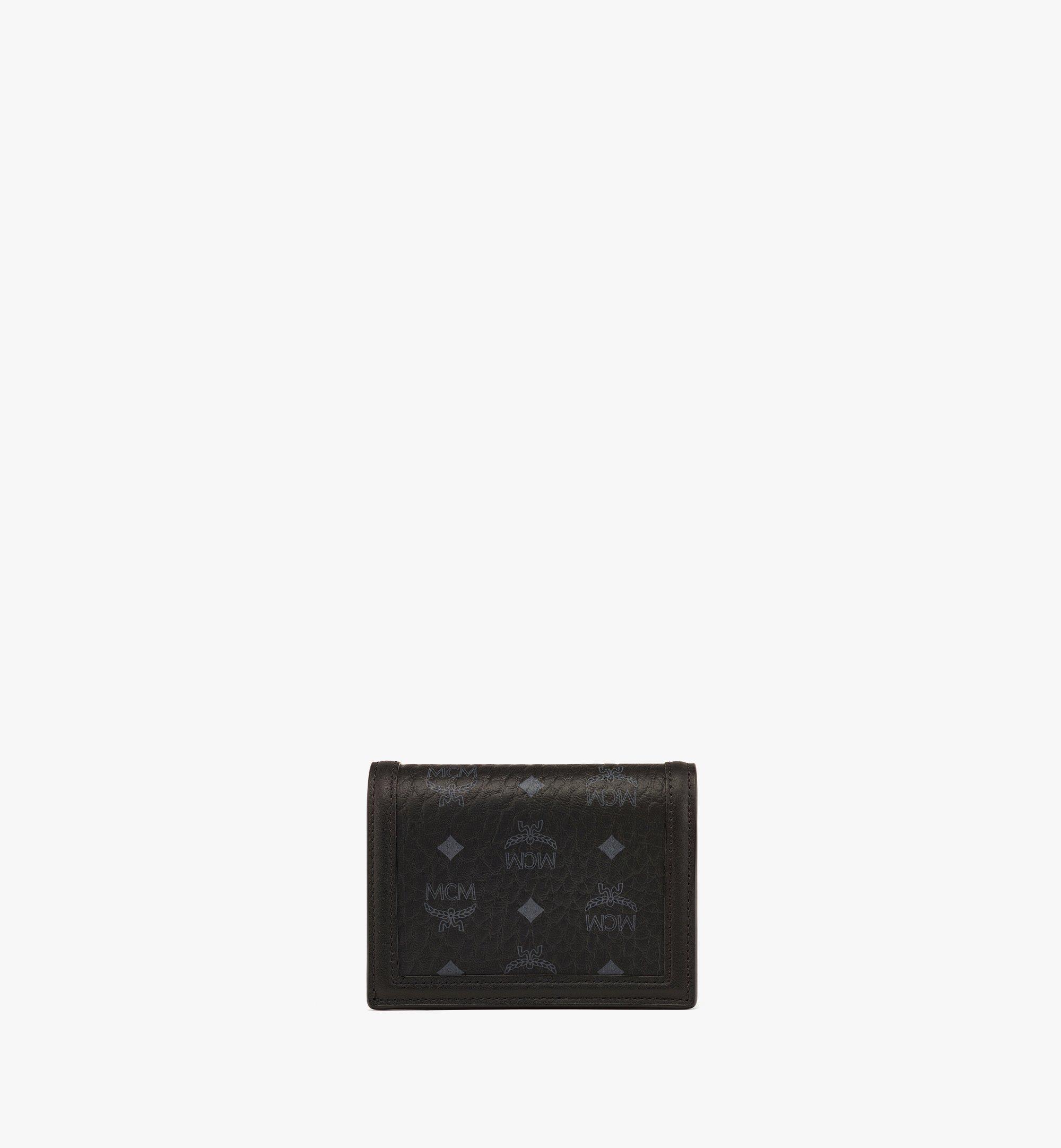 MCM Tracy Wallet in Visetos Black MYSDSXT01BK001 Alternate View 2
