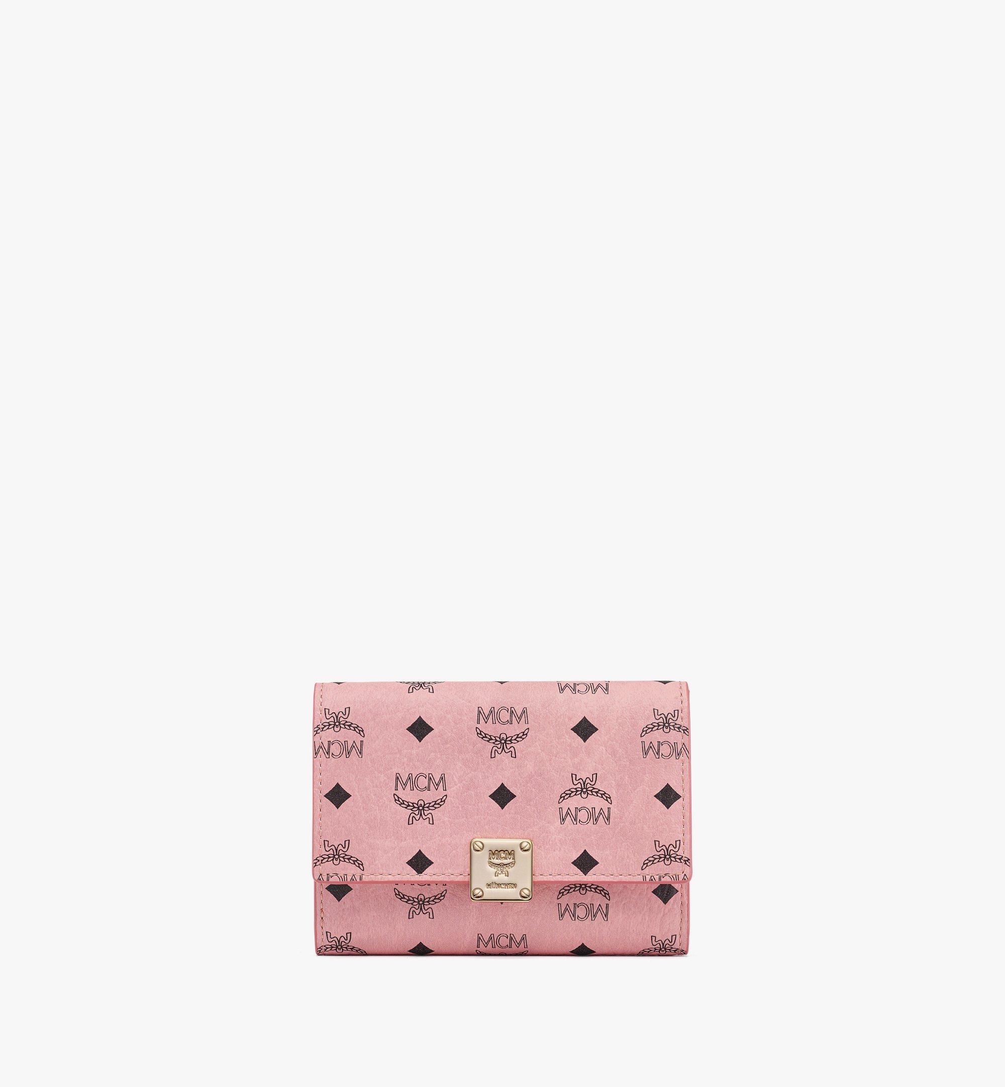 MCM Aren Trifold Wallet in Visetos  MYSFSTA02PZ001 Alternate View 1