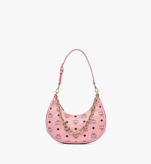 Aren Crescent Hobo Bag in Visetos