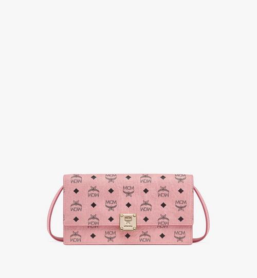 Aren Crossbody Wallet in Visetos