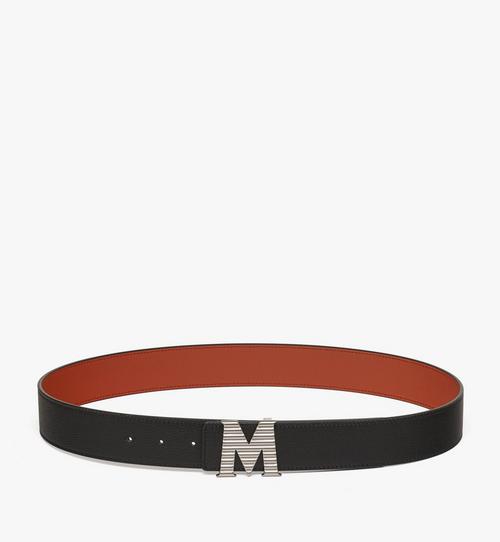 Claus Fluted M Reversible Belt 1.5” in Embossed Leather