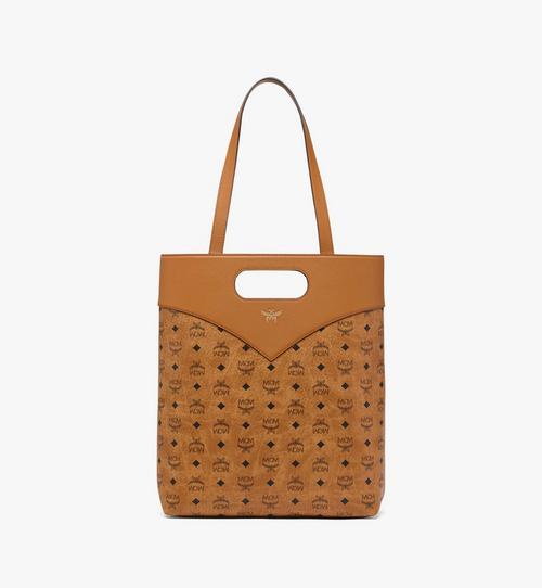 Diamond Tote in Visetos Leather Mix