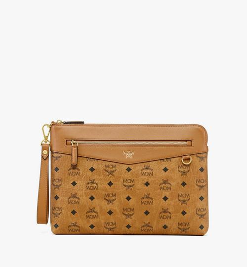 Diamond Wristlet Pouch in Visetos