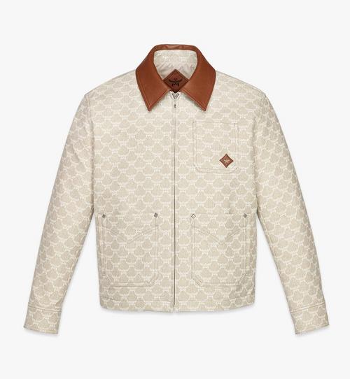Lauretos Jacket in Denim Jacquard