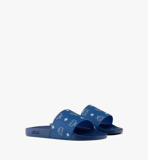 Monogram Print Rubber Slides