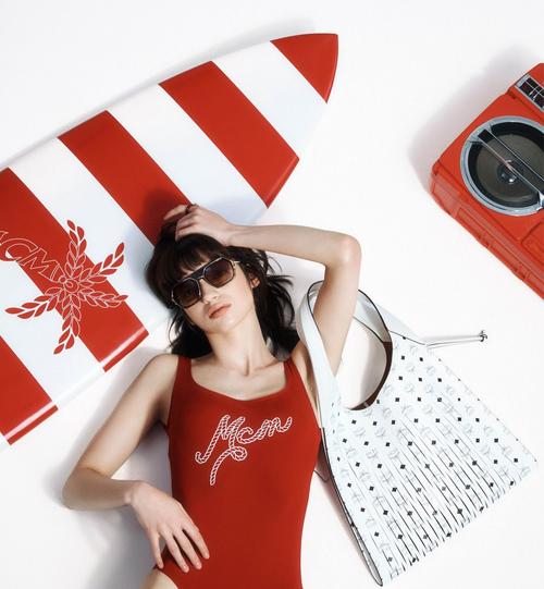 X-LARGE AREN SHOPPER IN MONOGRAM PRINT LEATHER